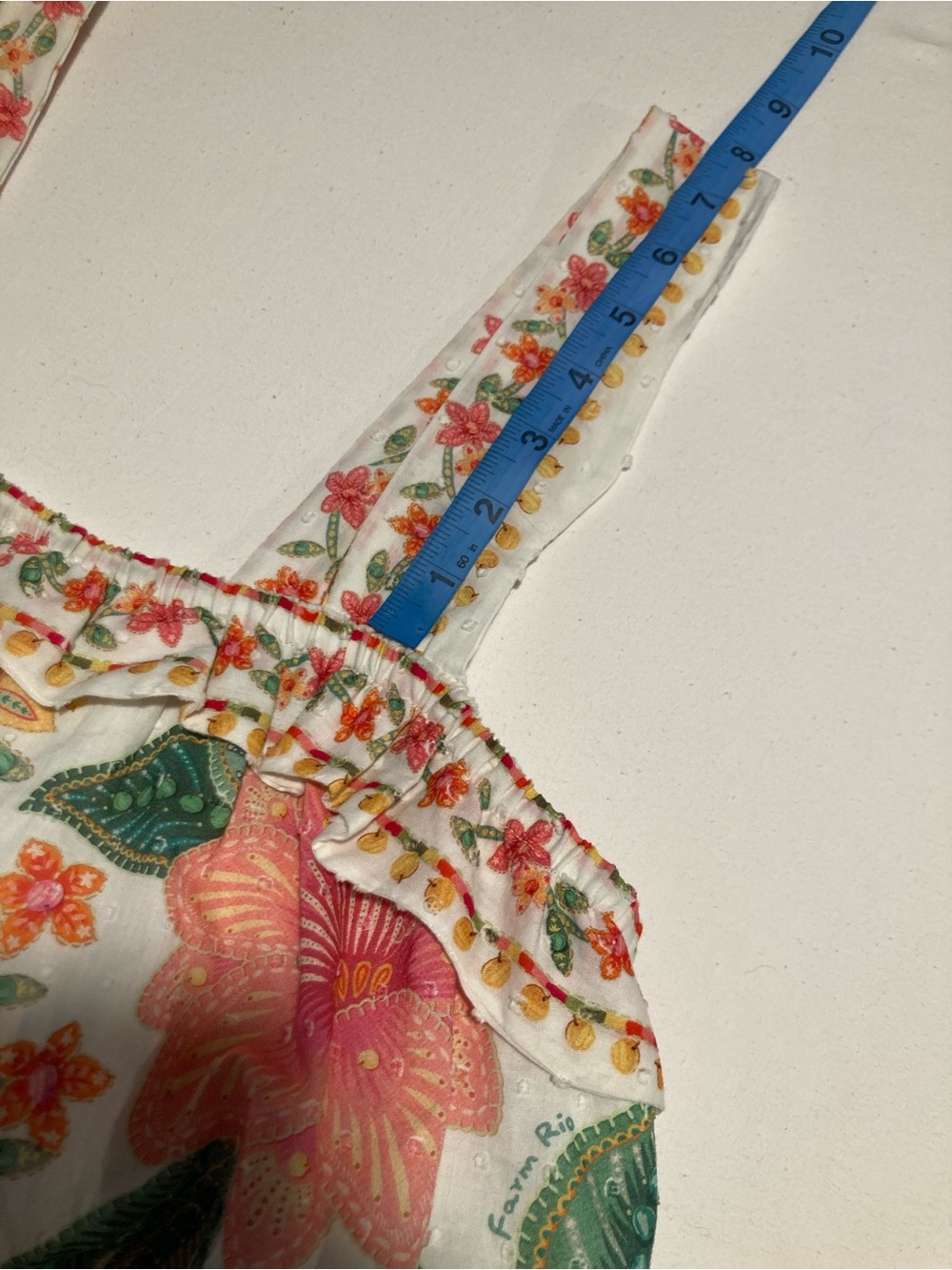 Anthropologie Farm Rio Tiered Floral Maxi Dress Size XL - Picture 16 of 16